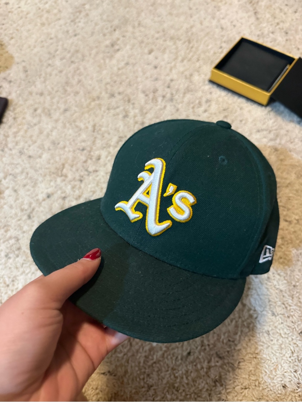 New Era Oakland A's Dark Green Fitted Cap